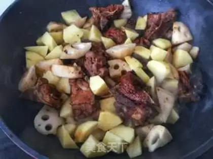 Make Pork rice step 6