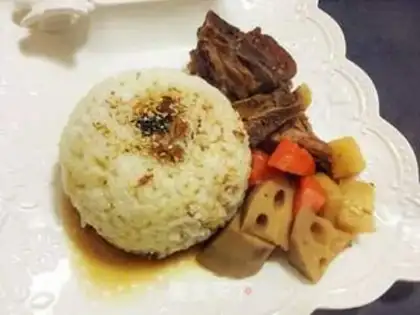 Make Pork rice step 7