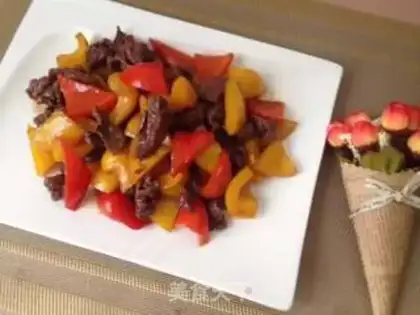 Make Pepper beef step 3