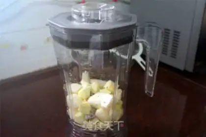 Make Pear double juice step 2