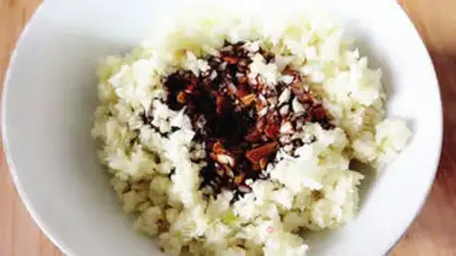 Make Garlic cheese step 4