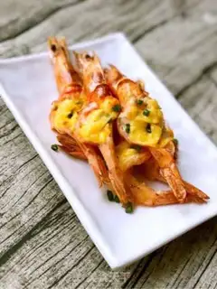 Make Black pepper cheese and shrimp step 5