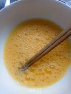 Make Scrambled with steamed eggs step 1