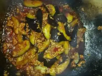 Make Fish, pork and eggplant step 9