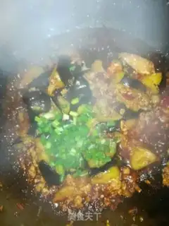 Make Fish, pork and eggplant step 10