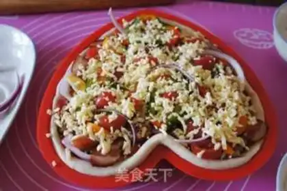 Make Five bouquet pizza step 17