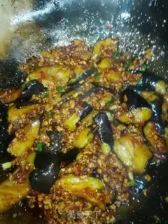 Make Fish, pork and eggplant step 11