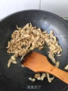 Make Salted chicken silk step 5