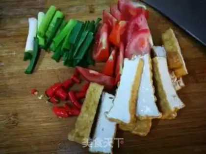 Make Catfish tofu step 2