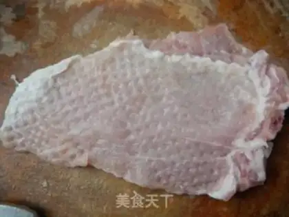 Make A fried chicken steak step 2