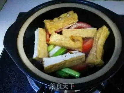 Make Catfish tofu step 5