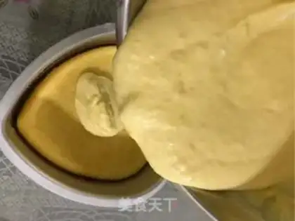 Make Fresh cream mango mousse step 14