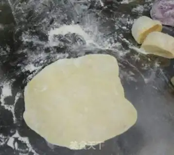 Make Potato flower buns step 8