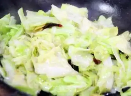 Make Hot cabbage step 2