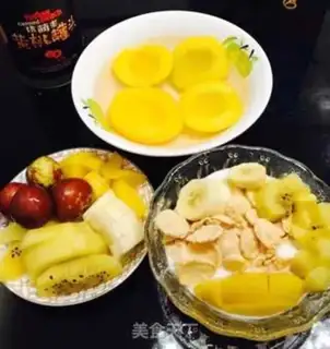 Make Fruit oats step 1