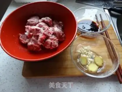 Make Garlic ribs step 0