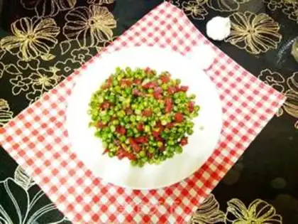 Make Weenie fried peas step 5