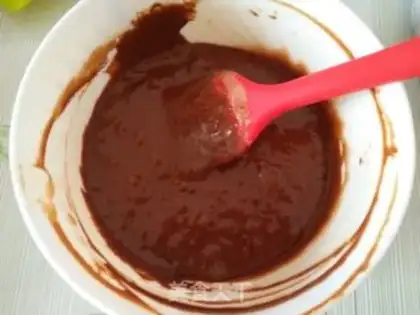 Make Chocolate lava cake step 3