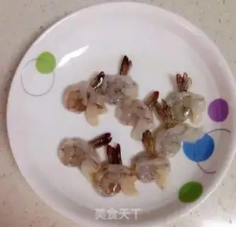 Make Garlic melon shrimp step 2
