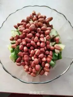 Make Soy sauce with cucumber peanuts step 6