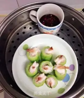Make Garlic melon shrimp step 6