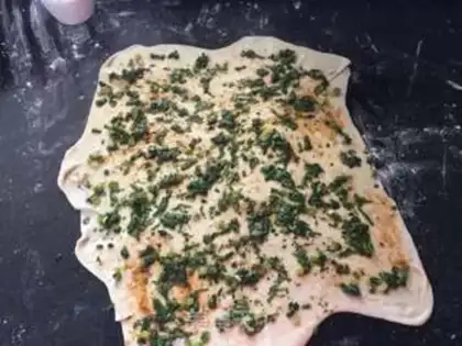 Make Five onion rolls step 7