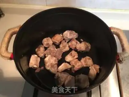 Make Sugar vinegar ribs step 1