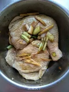 Make Electric roast chicken leg step 1
