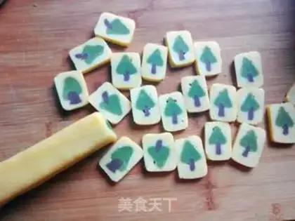 Make Forest cookies step 8