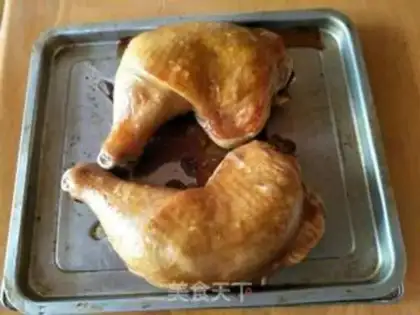 Make Electric roast chicken leg step 5
