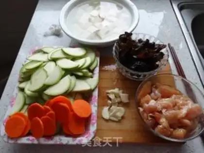 Make Tofu-cracker chicken step 0