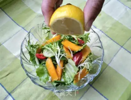 Make Mango lemon salad step 5
