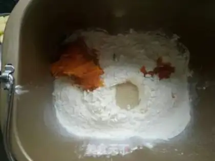 Make Pumpkin breakfast bag step 1