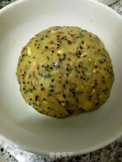 Make The rose, the sesame peanut step 4