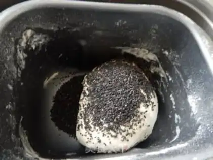Make Black sesame toast step 4