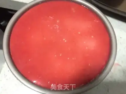 Make Fancy mousse cake step 21