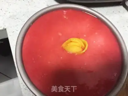 Make Fancy mousse cake step 22