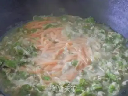 Make The pasta of the gold egg carrots step 4