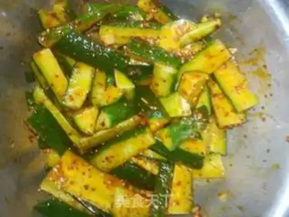 Make Spicy cucumber step 3