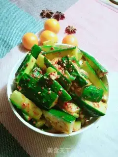Make Spicy cucumber step 5