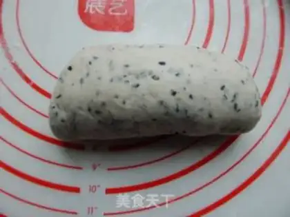Make Black sesame toast step 10