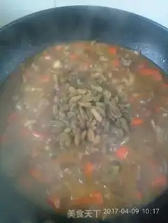 Make lamb rice step 5