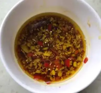 Make Garlic fan dishes step 3