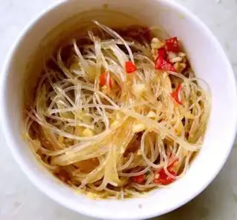 Make Garlic fan dishes step 4