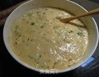 Make Pork shrimp pancakes step 2