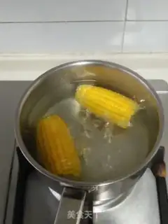 Make Corn sauna step 1