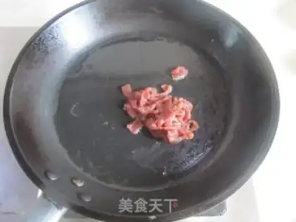Make Celery with beef silk step 2