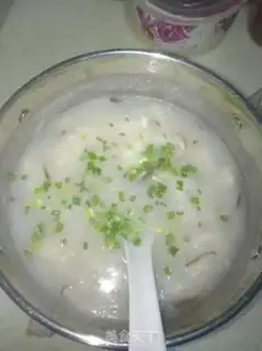 Make Fish congee step 3
