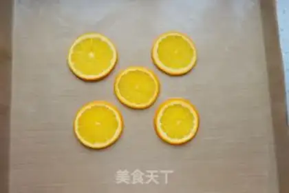 Make Orange cake roll step 1