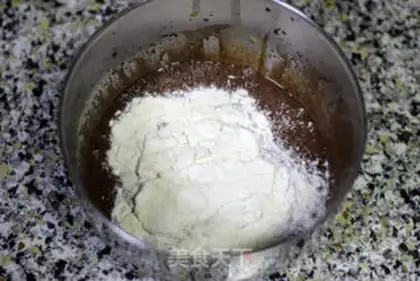 Make Chocolate mango rolls step 3